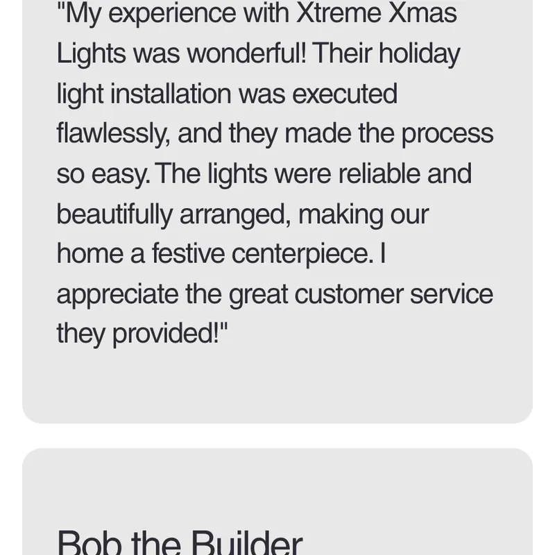 Xtreme Xmas Lights project photo